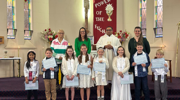 MANSFIELD PARISH: : First Holy Communion Sunday 2nd June 2024